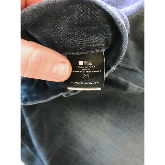 EUC | Flying Monkey Platinum Jeans | Size 25 | High Waisted Super Stretch Comfy - Picture 4 of 7